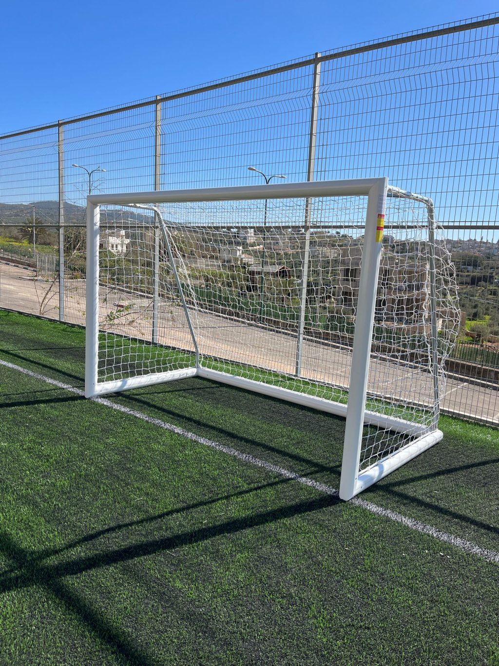 שער כדורגל נייד 3X2 דגם פרימיום אלומיניום 120x103